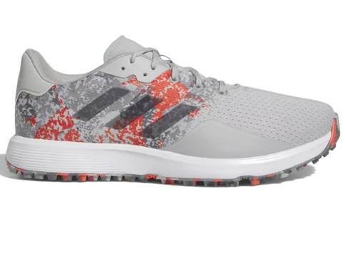 ADIDAS MENS S2G SL 23 GREY/WHITE/RED 9.5M