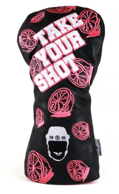 CMC DESIGN PINK WHITNEY TAKE YOUR SHOT DRIVER HEADCOVER