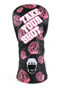 CMC DESIGN PINK WHITNEY TAKE YOUR SHOT FAIRWAY COVER