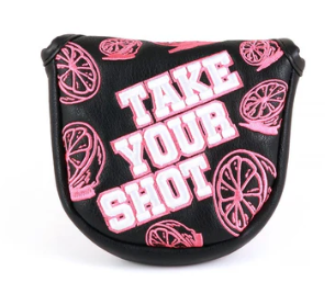 CMC DESIGN PINK WHITNEY TAKE YOUR SHOT MALLET COVER