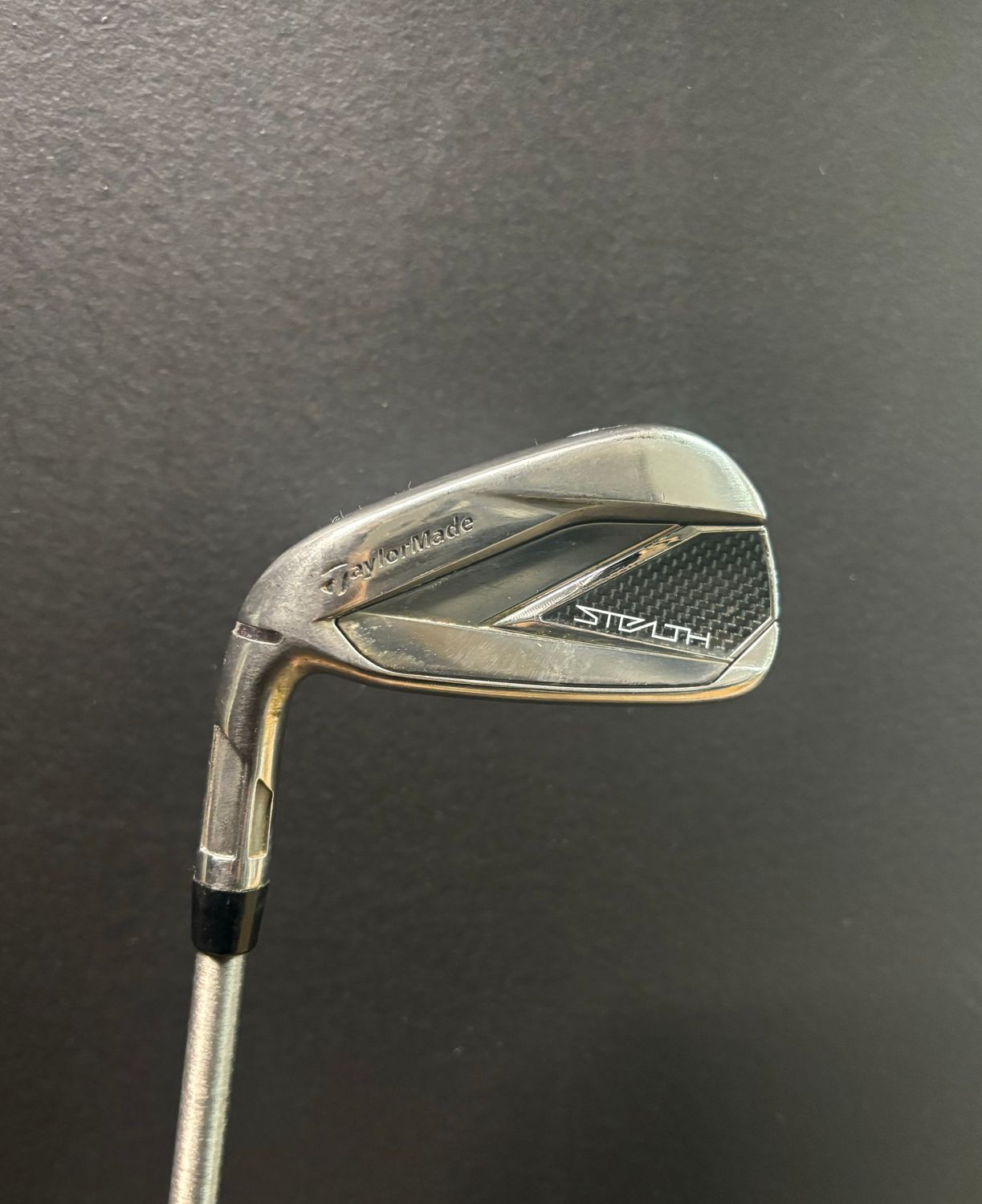 USED LH TAYLORMADE STEALTH IRONS GRAPHITE 4-PW