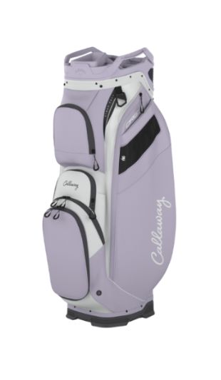 CALLAWAY ORG 14 CART BAG SLV/ORCHID PETAL