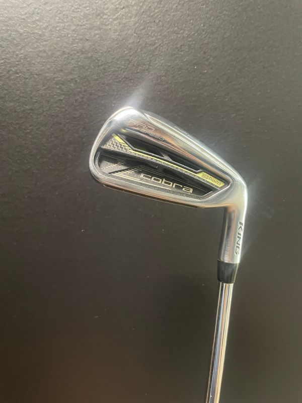 USED COBRA RADSPEED IRONS KBS 90S 5-GW RH