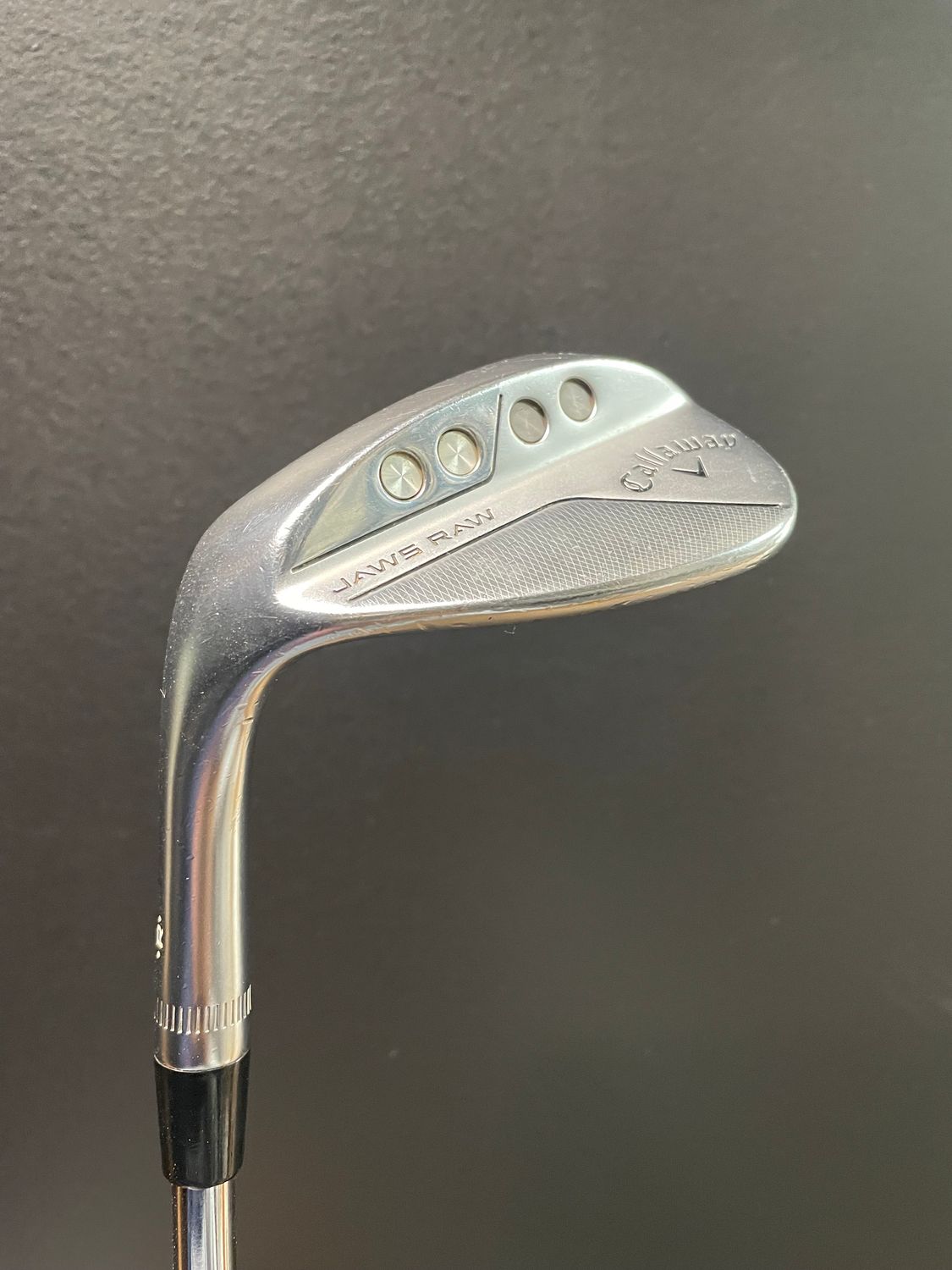 USED CALLAWAY JAWS RAW 60 DEGREE 12X LH