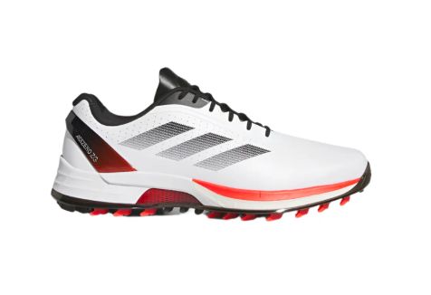 ADIDAS SHOE STYLE IE3530 ADIZERO ZG  WHT/RED/BLK SIZE 10.5