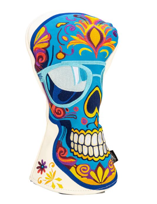 CMC DESIGN SUGAR SKULL SUNNIES &quot;SHADY LOS MUERTOS&quot; DRIVER COVER