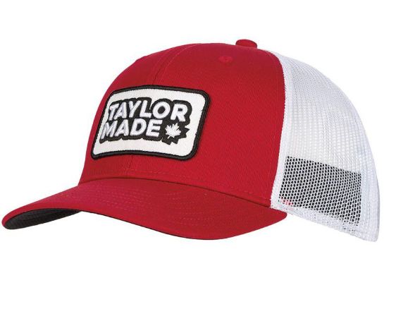 TAYLORMADE CANADA TRUCKER HAT RED