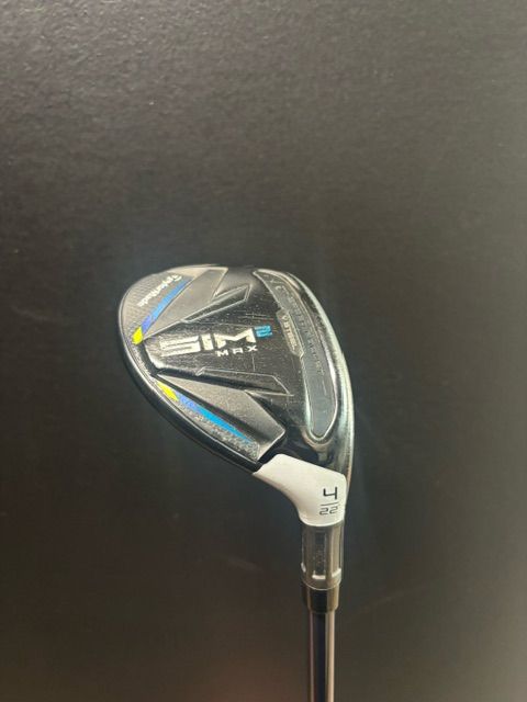 USED TAYLORMADE SIM 2 MAX 4 HYBRID - RH - STIFF