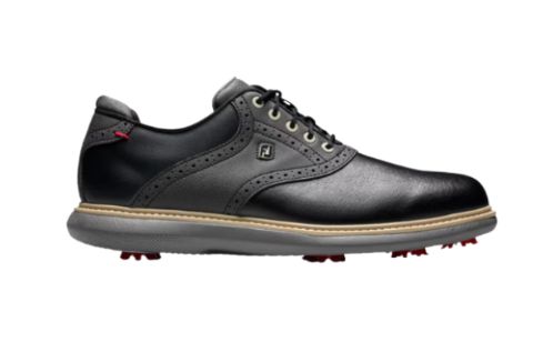FOOTJOY TRADITIONS BLK/BLK/GRY SIZE 9.0