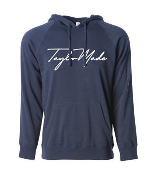 TAYLORMADE SCRIPT HOODIE NAVY XL