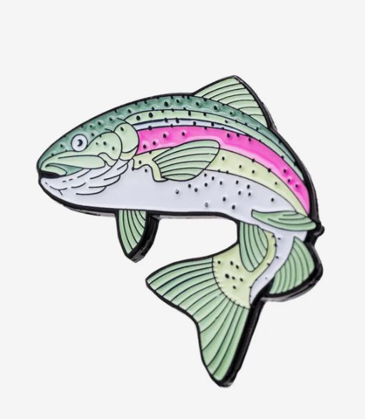 PINS &amp; ACES TROUT BALL MARKER