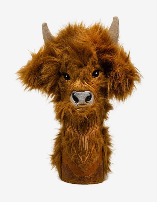PINS &amp; ACES HIGHLAND COW FAIRWAY COVER