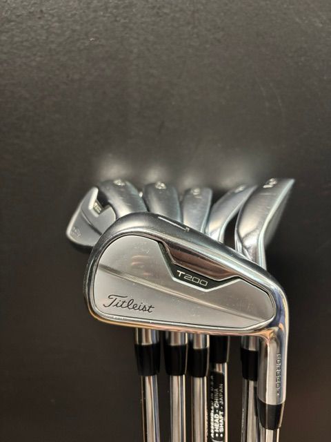 USED TITLEIST 2021 T200 IRONS 5-PW - STIFF FLEX RH
