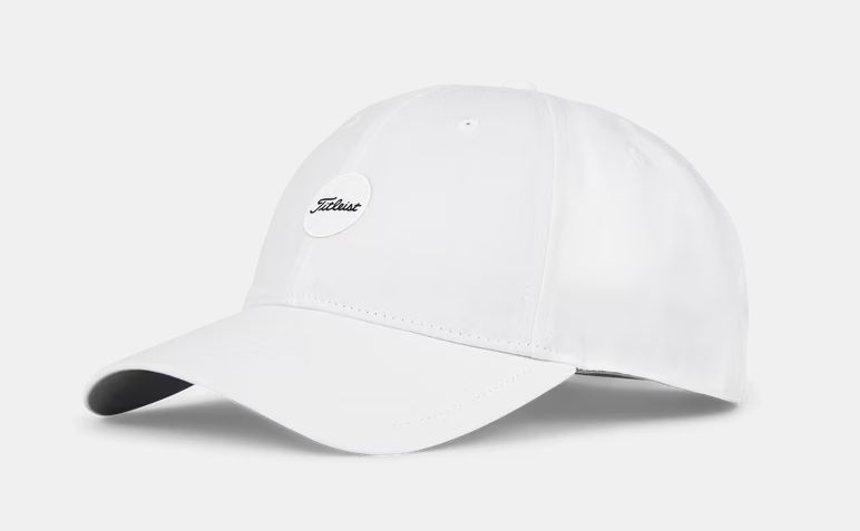 TITLEIST MONTAUK LIGHTWEIGHT HAT WHITE/BLACK