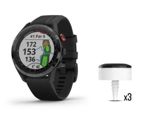 USED GARMIN S62 GPS WATCH BOX INCLUDED