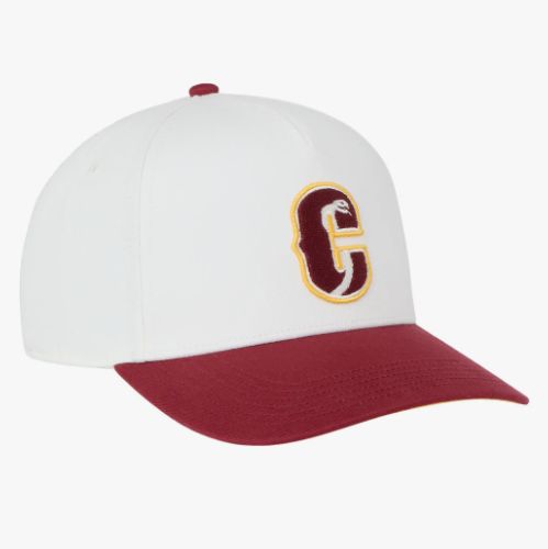 COBRA LINEUP CAP WHT/RED/YELLOW