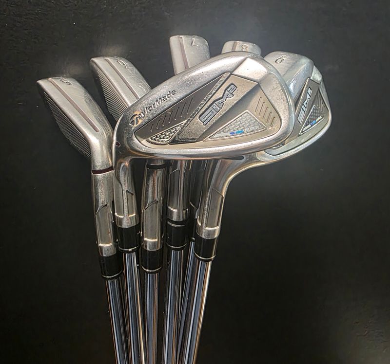 USED SIM 2 IRONS 5-PW - STIFF FLEX LH