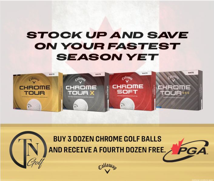 BUY 3 GET 1 FREE CALLAWAY BALLS