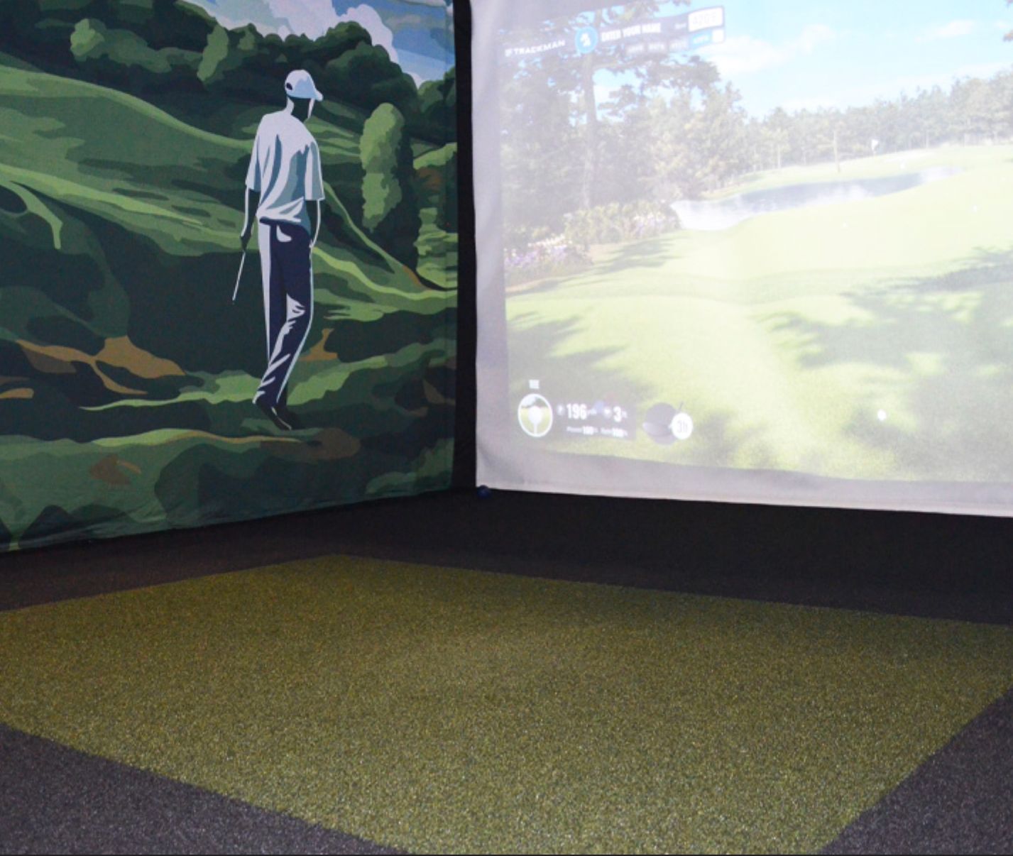 EZ-TEE HYBRID CAMO HITTING MAT