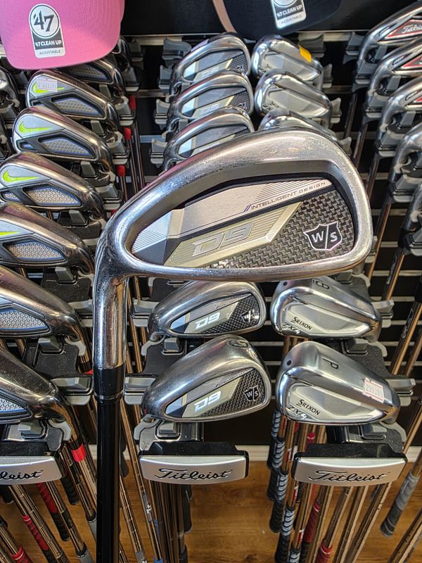 USED WILSON D9 IRONS 5-GW GRAPHITE REG LH