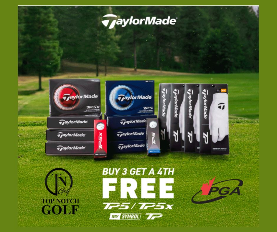 BUY 3 GET 1 FREE TAYLORMADE GOLF BALLS