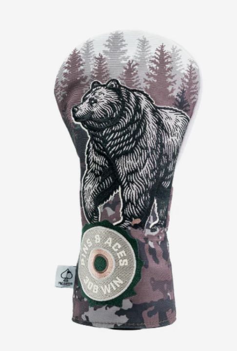 PINS &amp; ACES OPEN SEASON BEAR DRIVER COVER