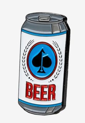 PINS &amp; ACES BALL MARKER BEER CAN
