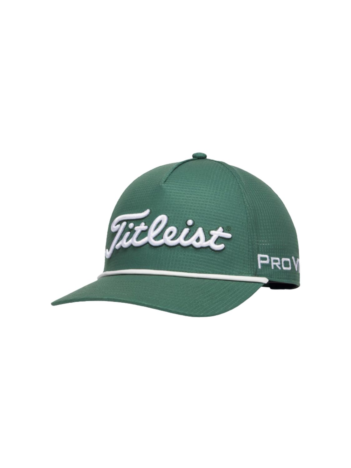TITLEIST TOUR ROPE HAT GREEN/WHT
