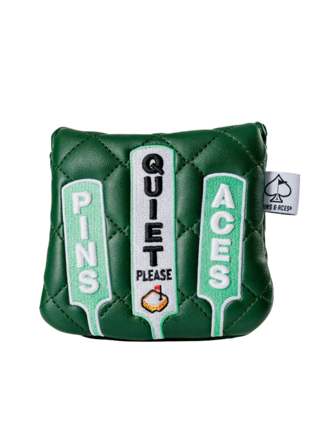 PINS &amp; ACES QUIET PLEASE MALLET COVER