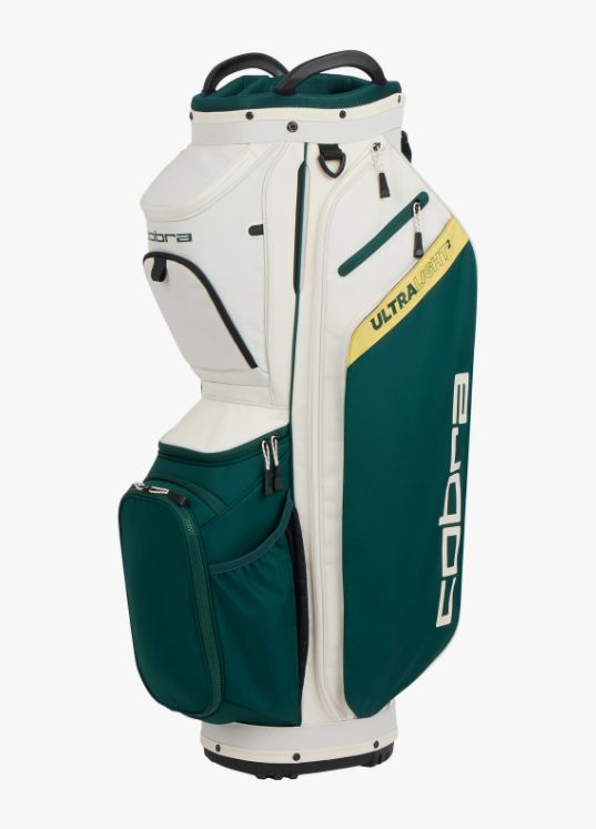 COBRA ULTRALIGHT2 CART BAG SUGARED ALMOND/MYRTLE DARK/SUNNY YELLOW