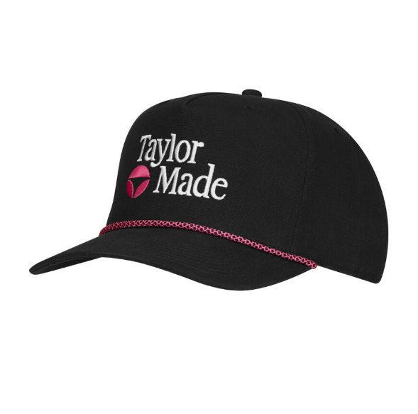 TAYLORMADE RETRO ROPE HAT BLK/PNK