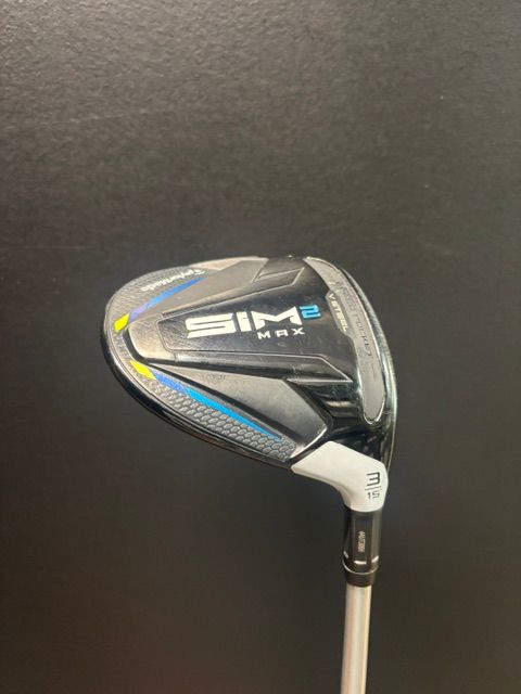 USED TAYLORMADE SIM2 MAX 3 WOOD - 65G STIFF - RH