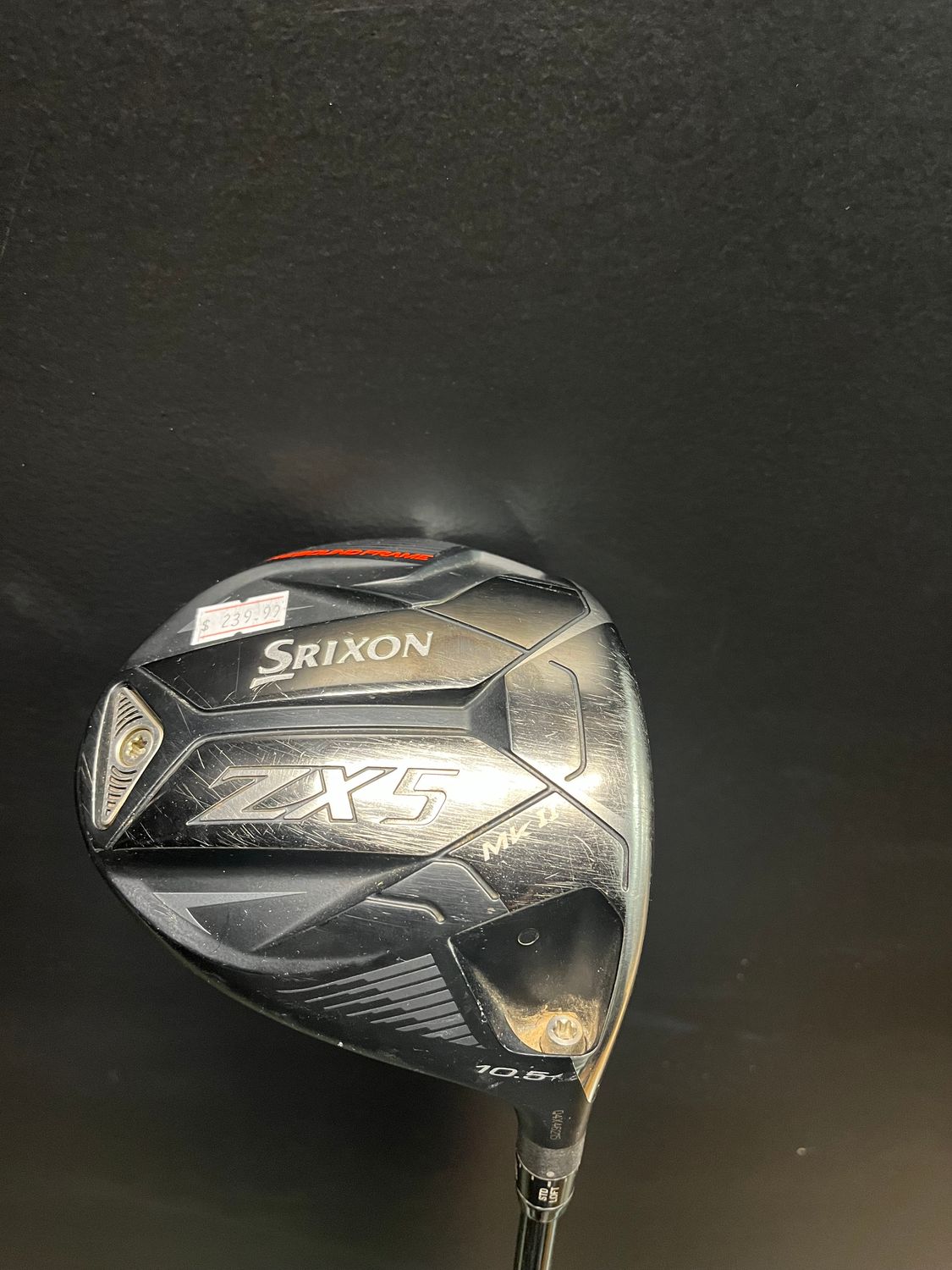 USED SRIXON ZX5 DRIVER 10.5 REG