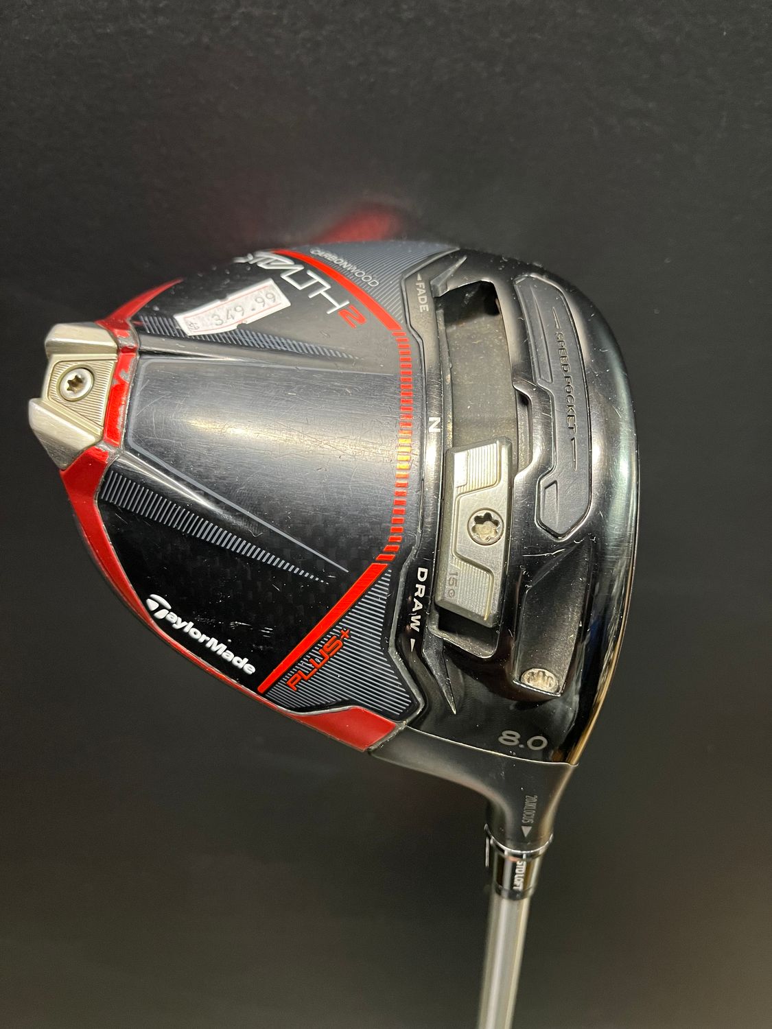 USED STEALTH 2 DRIVER 8 DEGREE - RH STIFF