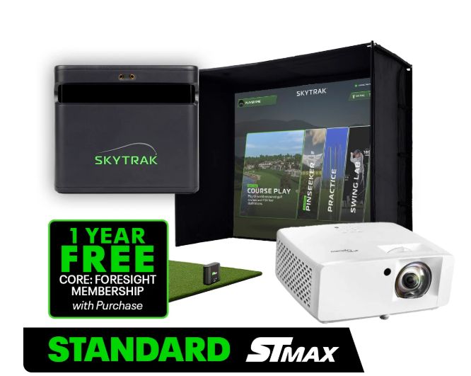 SKYTRAK ST MAX Golf Simulator | Standard Studio Package