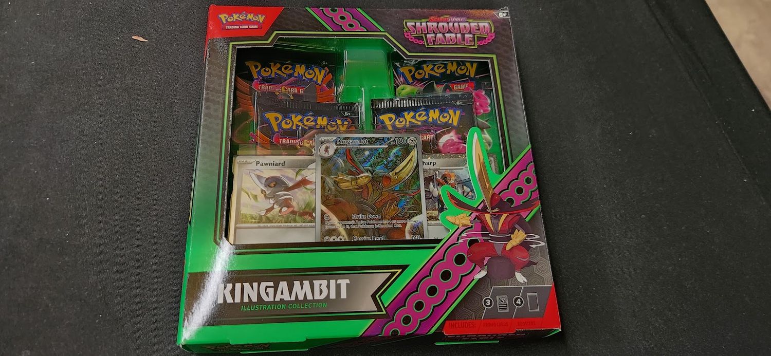 Pokémon Scarlet & Violet Shrouded Fable Kingambit Illustration Collection