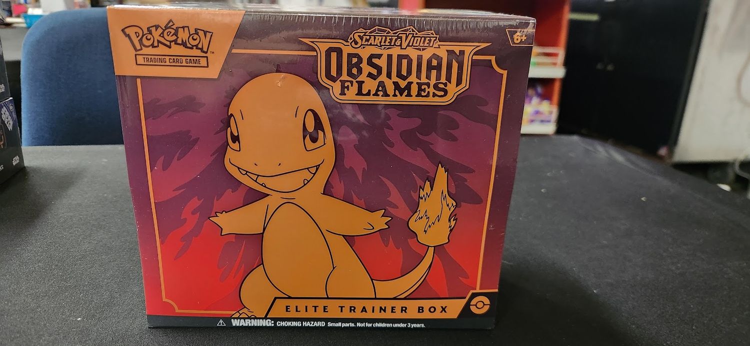 Pokémon Scarlet & Violet Obsidian Flames Elite Trainer Box