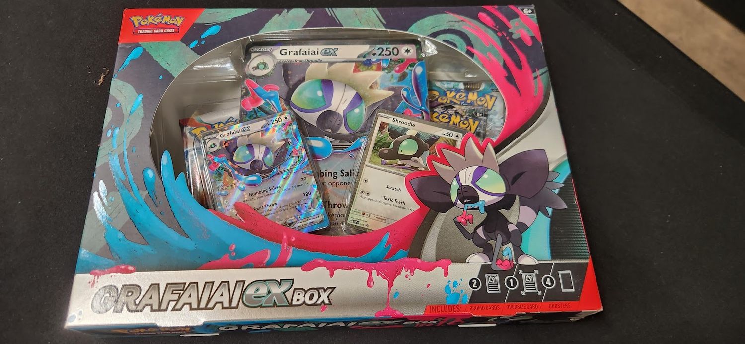 Pokémon Grafaiai Ex Box
