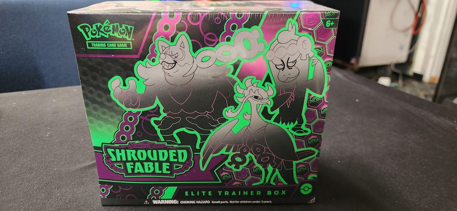 Pokémon Scarlet & Violet Shrouded Fable Elite Trainer Box