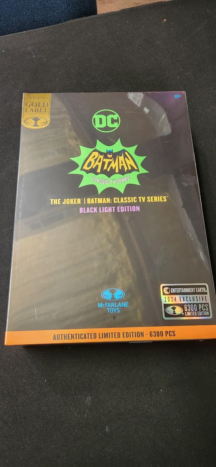 Batman Classic TV Series: The Joker Black Light Edition