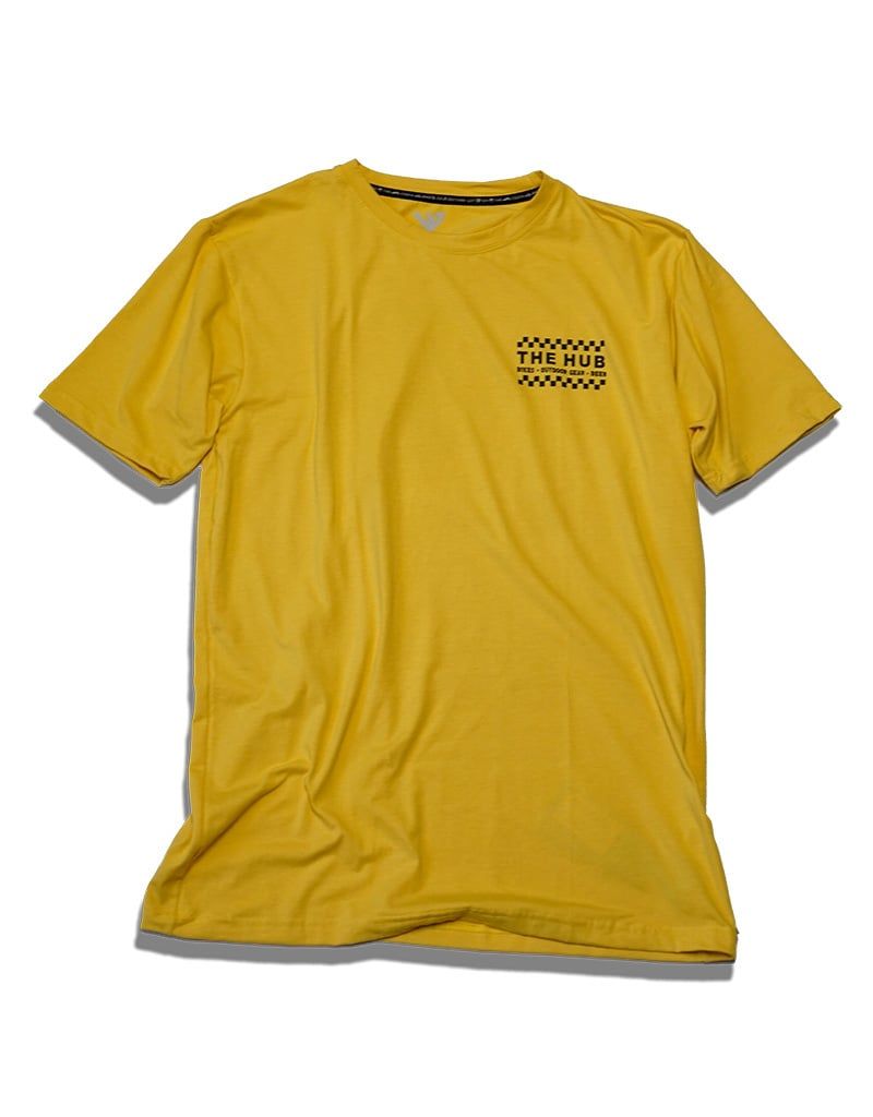 Hub Speedway Tech *Online Use, Color: Mustard, Size: XS