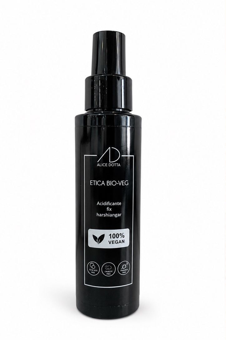 Spray acidificante e levigante