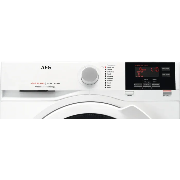 AEG TR718L4B 8kg 7000 SensiDry® Heat Pump Tumble Dryer