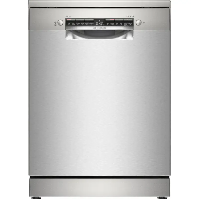 Bosch Series 4 SMS4HKI00G 13 place setting dishwasher - Silver Inox