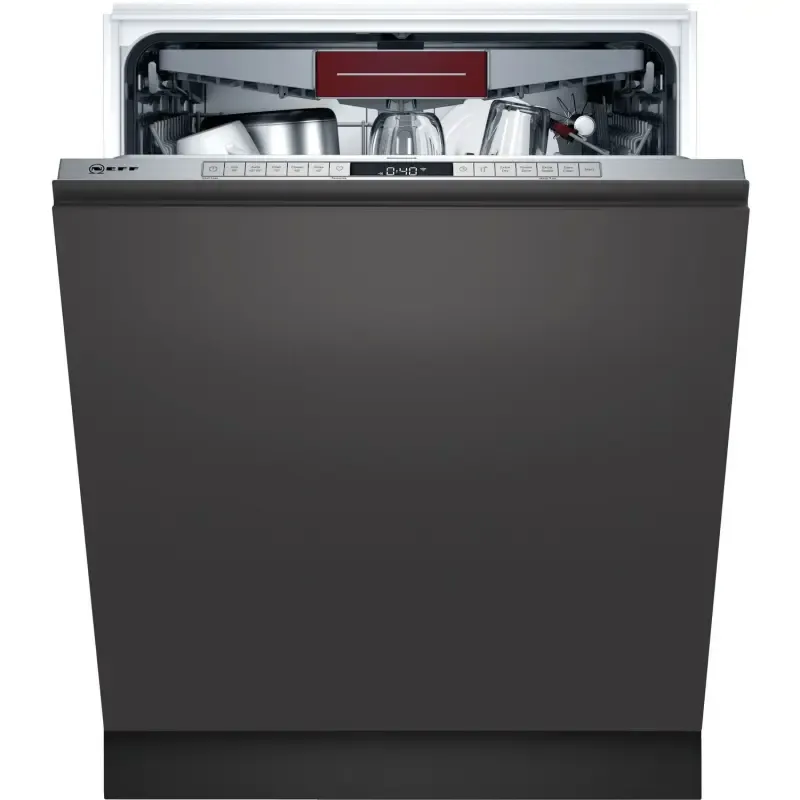 Neff N50 S155HCX27G Fully Integrated 14 Place Settings Dishwasher w TimeLight