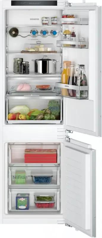 Siemens iQ300 KI86NVFE0G Built-In NoFrost 60/40 Fridge Freezer