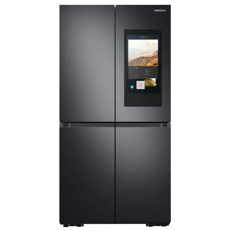 Samsung Family Hub RF65A977FB1 Plumbed Multi-Door American Fridge Freezer - Black