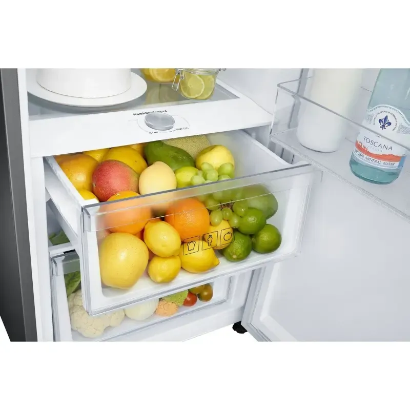 Samsung Bespoke RR39A74A322 Tall Black Glass Fridge