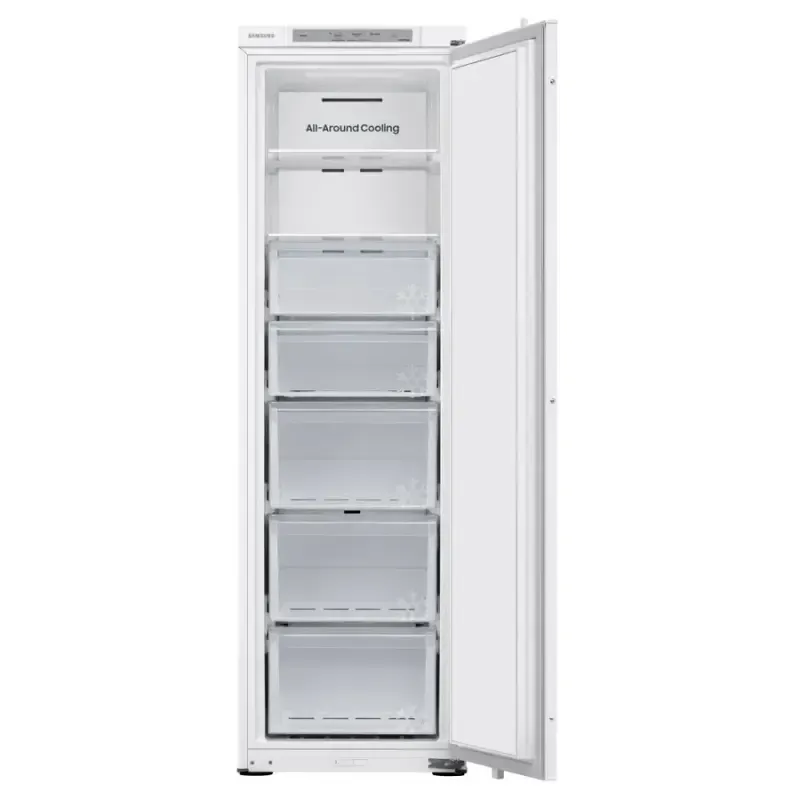 SAMSUNG SpaceMax BRZ22600EWW/EU Integrated Tall Freezer - Sliding Hinge
