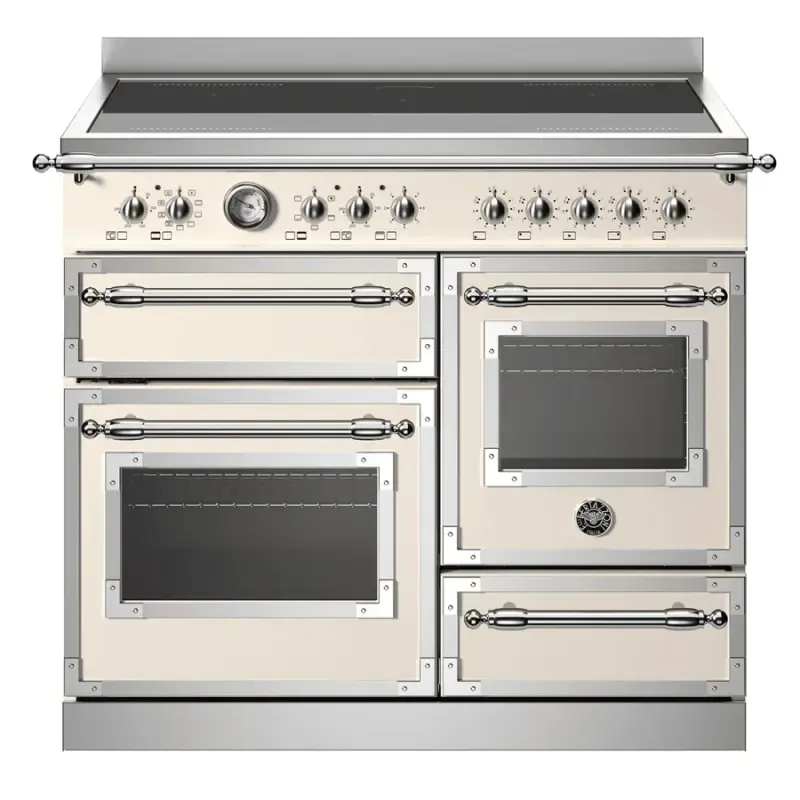 Bertazzoni Heritage HER105I3EAVT 100cm Induction Range Cooker - Avorio